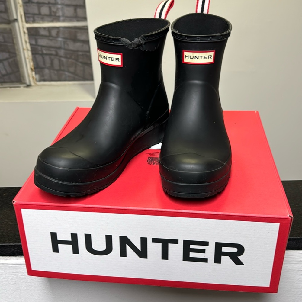 Hunter rain boots